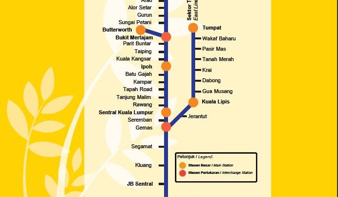 Maklumat Perjalanan Keretapi KTMB Jika Transit Di Gemas