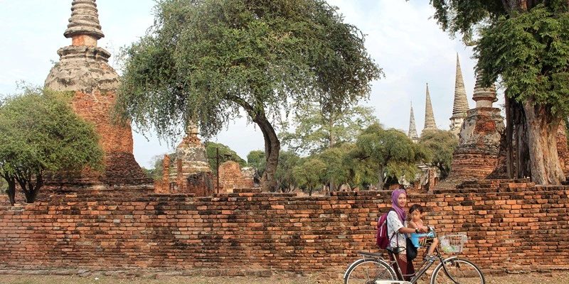 Kembara Thailand - Laos: Day 11 - Part 4 - Ayutthaya Historical Park & Wat Maha That